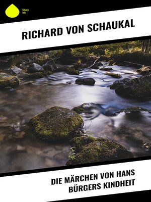 cover image of Die Märchen von Hans Bürgers Kindheit